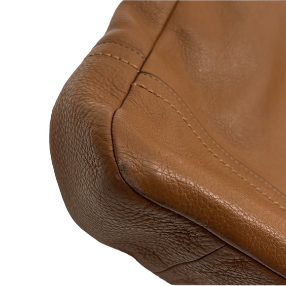 Coach Tan Park Leather Hobo Satchel Crossbody Large Bag BLEMISH - Picture 5 of 8